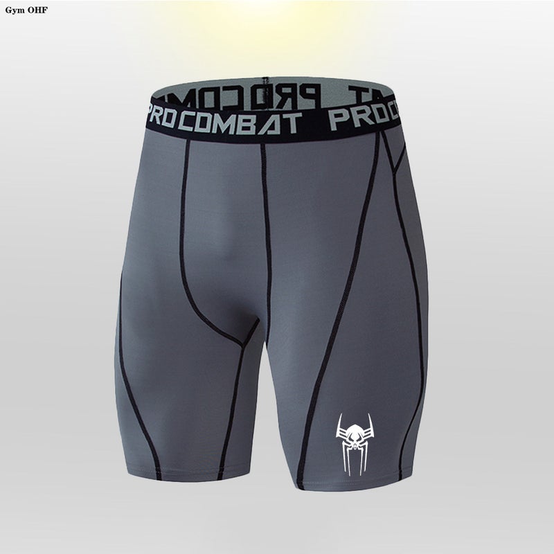 Summer High-Elastic Track And Field Tight Shorts Sports Running Marathon Shorts Elastic Belt Lining Quick-Drying Men - Image 1